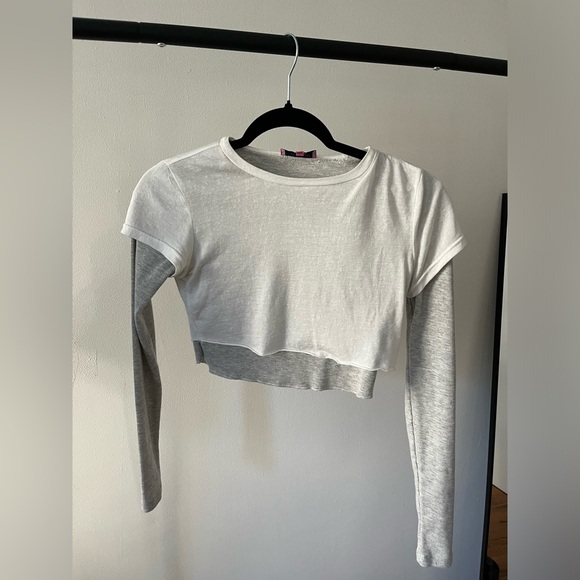 Edikted Tops - Layered crop top